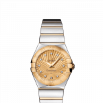 Omega Constellation 27mm Steel & 18ct Yellow Gold Ladies Watch