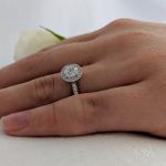 Platinum Dulcina 0.80ct Diamond Ring