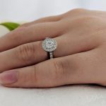 Platinum Dulcina 0.42ct Diamond Ring