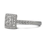 Platinum Princess Skye .52ct Diamond Ring