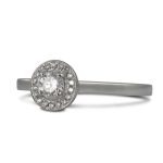 Platinum “Arranmore” Diamond Ring 0.20ct