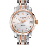 St. Imier Silver and Rose Gold Automatic silver dial