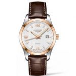 Longines Conquest Stainless Steel and rose gold Watch