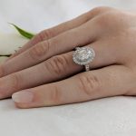 Platinum Faroe 1.24ct Diamond Engagement Ring