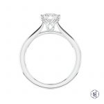 Platinum 0.44ct Diamond Engagement Ring
