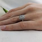 Platinum Faroe 1.11ct Diamond Engagement Ring