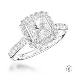 Platinum Faroe 1.11ct Diamond Engagement Ring