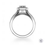 Platinum 1.04ct Diamond Engagement Ring