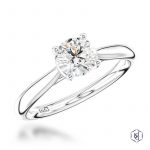 Platinum 0.70ct Diamond Engagement Ring