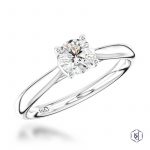 Platinum 0.50ct Diamond Engagement Ring