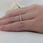 18ct Yellow Gold 0.15ct Diamond Engagement Ring