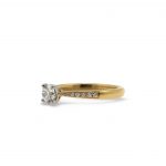 18ct Yellow Gold 0.60ct Diamond Engagement Ring