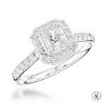 Platinum 0.68ct Diamond Skye Engagement Ring