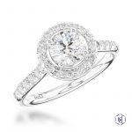 Platinum 1.21ct Diamond Engagement Ring