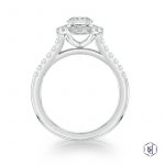 Platinum 1.21ct Diamond Engagement Ring