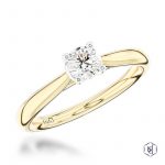18ct Yellow Gold 0.30ct Diamond Engagement Ring