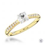 18ct Yellow Gold 0.45ct Diamond Engagement Ring