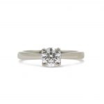 Platinum 0.92ct Diamond Engagement Ring