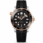 Omega 42mm Seamaster Diver Gold Watch