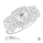 Platinum 1.24ct Diamond Engagement Ring