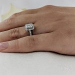 Platinum 1.01ct Diamond Engagement Ring