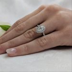 Platinum 1.29ct Diamond Engagement Ring