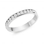 Platinum 0.51ct Diamond Wedding Ring