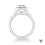 Platinum 1.01ct Diamond Engagement Ring