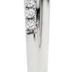 18ct White Gold 0.44ct Diamond Halo Engagement Ring
