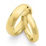 9ct Yellow Gold Heavy Court Wedding Ring