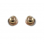 9ct 3 Colour Knot Earrings