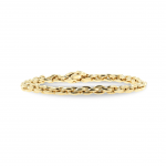 9ct Yellow Gold oval link Bracelet