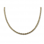 9ct Yellow Gold Oval link necklace