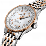Breitling Navitimer 35mm Stainless Steel and Rose Gold Ladies Watch