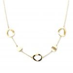 9ct Yellow Gold oval Necklace