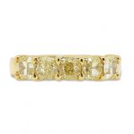 18ct Yelow Gold Fancy Yellow Diamond Ring