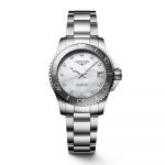 Longines HydroConquest Mother of Pearl Diamond Quartz Ladies Watch